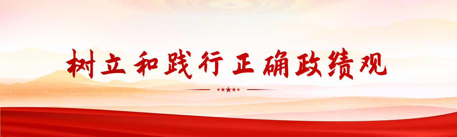 树立和践行正确政绩观学习教育